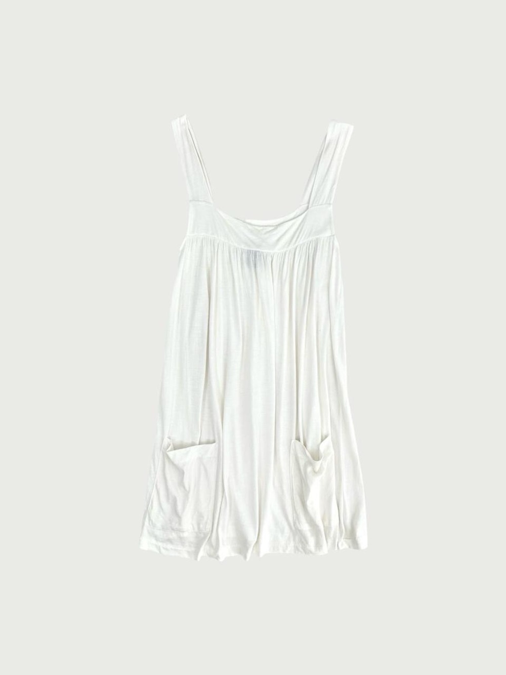 Babydoll Tank Dress W Pockets